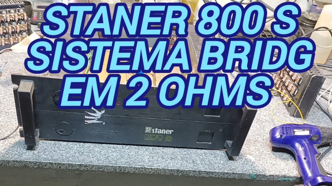 STANER 800/S SISTEMA BRIDG EM 2 OHMS