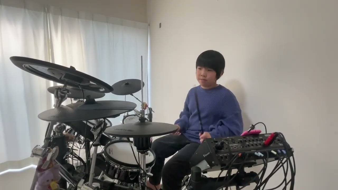 【10歳】心という名の不可解 / Ado【ドラム】