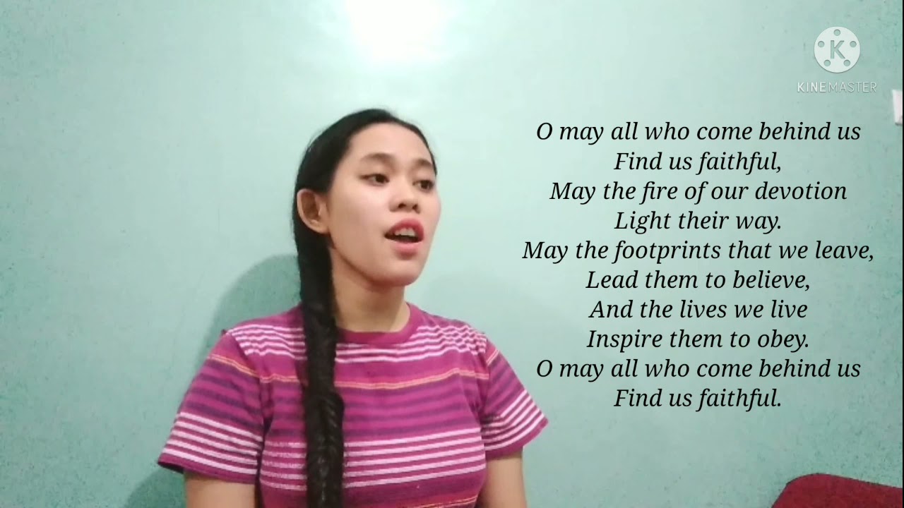 Find Us Faithful - with lyrics - Female cover - Bible Baptist Christian Songs