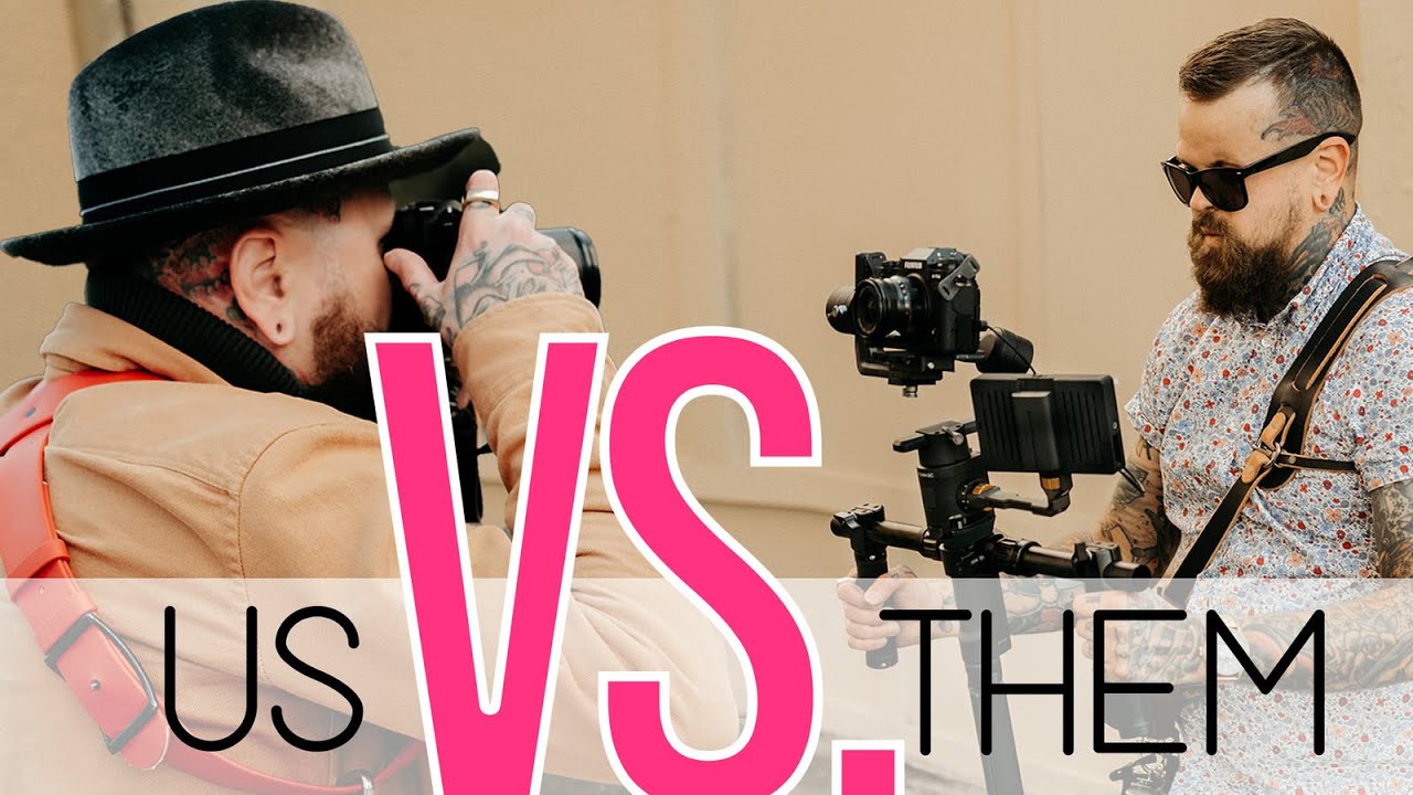 US VS THEM- Wedding Photography VS. Wedding Videography