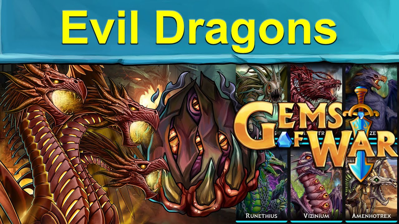 Gems of War Event Objectives | Evil Dragons Release! Weekly Teams and 2026 Roadmap
