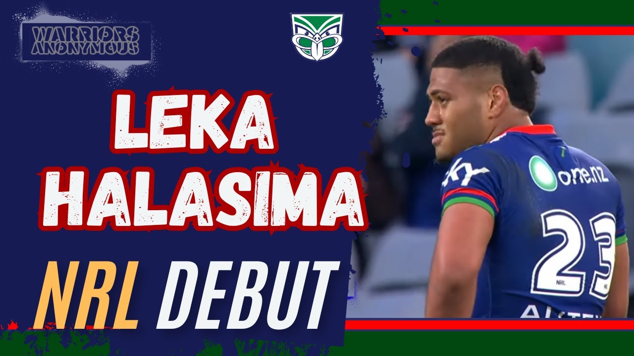 Leka Halasima | Warriors NRL DEBUT | Highlights