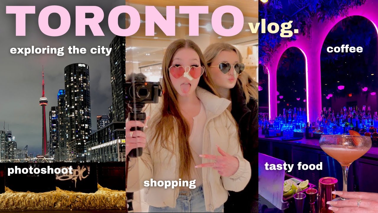 toronto chronicles 💌 | shopping, coffee shops, photoshoots, dinner date + more!
