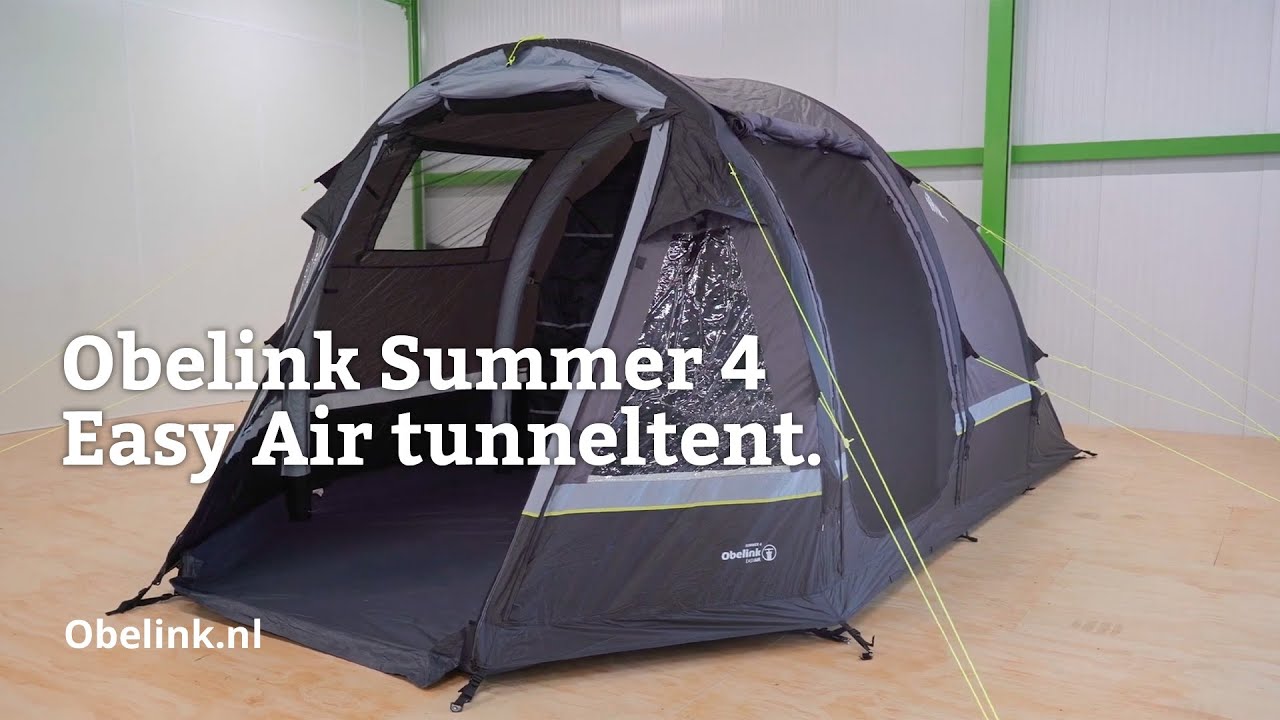 Obelink Summer 4 Easy Air tunneltent | Productvideo | Obelink