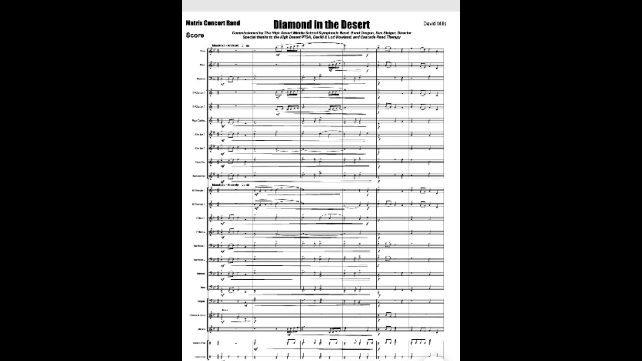 Diamond in the Desert by David Mills 