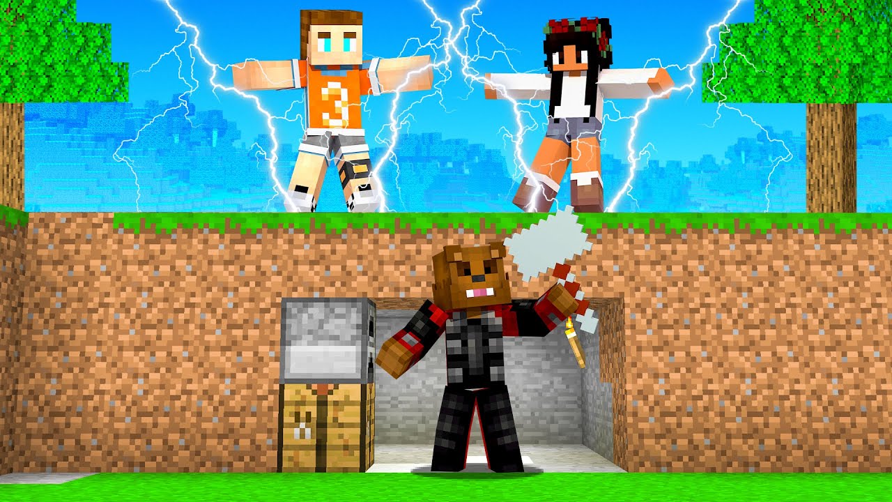 Minecraft Speedrunners VS 4 Hunters (Thor)