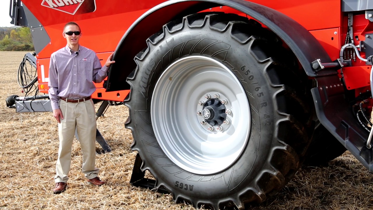 KUHN Axent™ 100.1 Precision Fertilizer Spreader Product Review by Philip Loduha