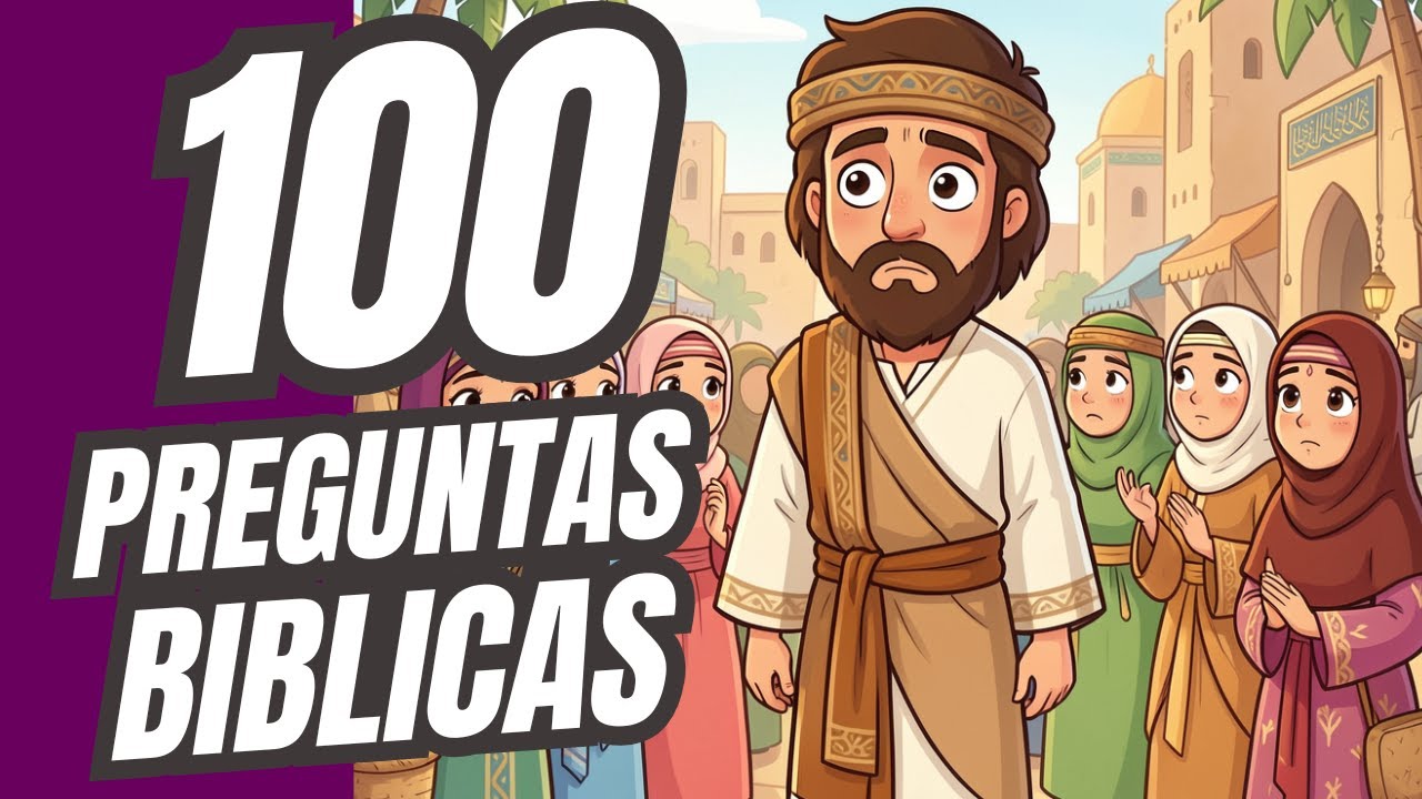 JUEGA 100 ACERTIJOS BIBLICOS RÁPIDA RESPUESTA 😧❓ / 100 PREGUNTAS DIFICILES DE LA BIBLIA