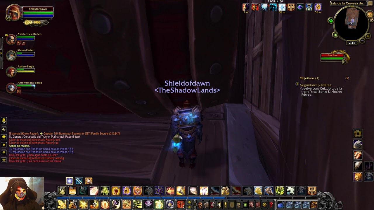 World of Warcraft: Mists of Pandaria. Today I will try to reach level 90. Cheers to that