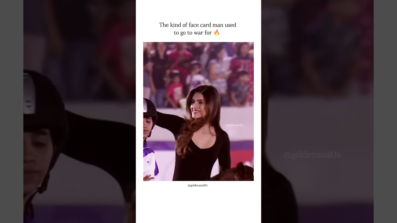 Kriti Sanon face card to die for 🔥 #goldensoul #shorts #viralvideos #bollywood