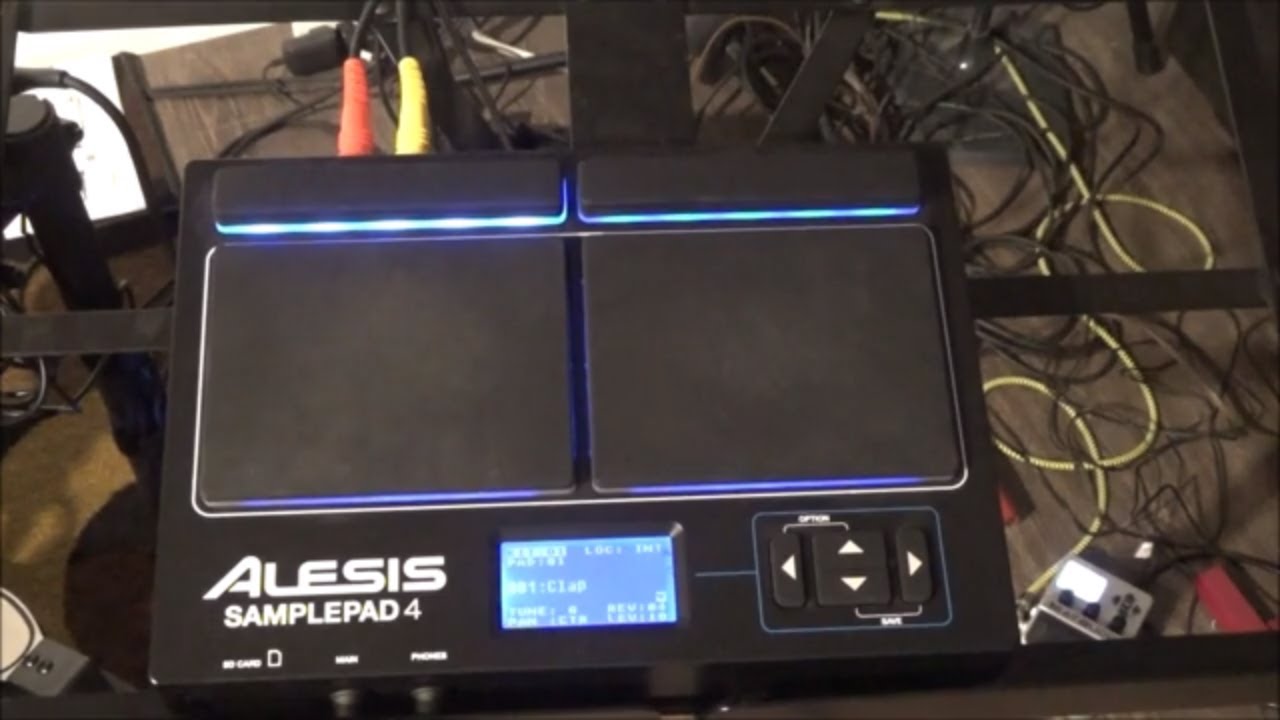 Alesis Sample Pad 4 Review And Demo