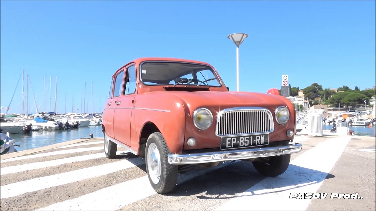 Reportage Passion Auto Sport Du Var sur la 4L 1963