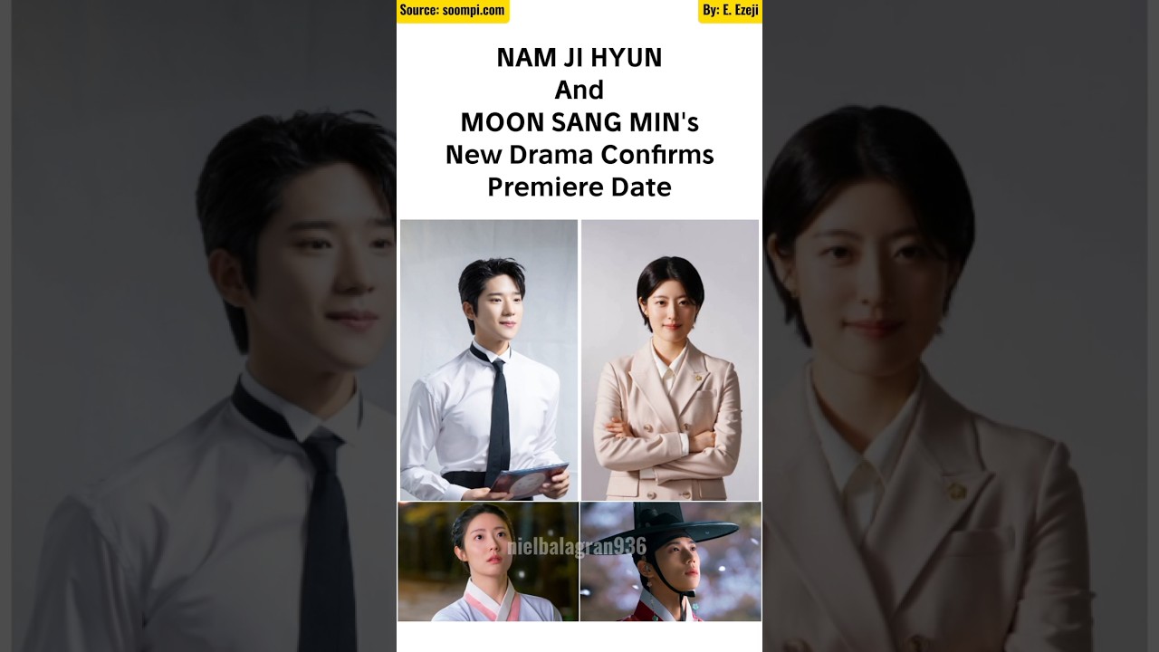 NAM JI HYUN And MOON SANG MIN's New Drama Confirms Premiere Date #moonsangmin #namjihyun
