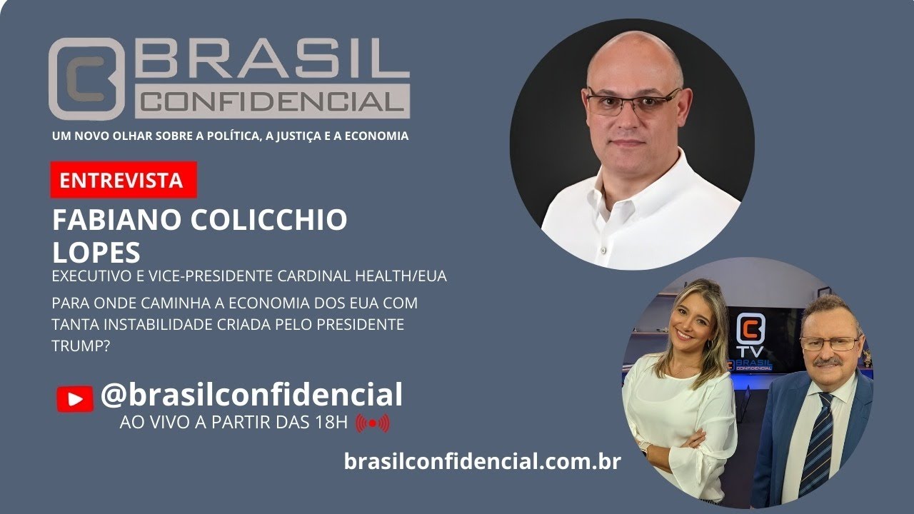 BC TV de 25/02/2026 - Fabiano Lopes da Cardinal Health/EUA e Raquel Gallinati l&iacute;der da Adepol Brasil