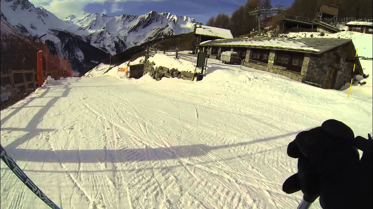 Marmotte - pista 2 e Arpettaz - Pista 10 - Crevacol - Gennaio 2015