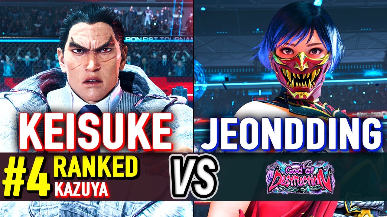 T8 🔥 Keisuke (#4 Ranked Kazuya) vs JeonDDing (Reina) 🔥 Tekken 8 High Level Gameplay