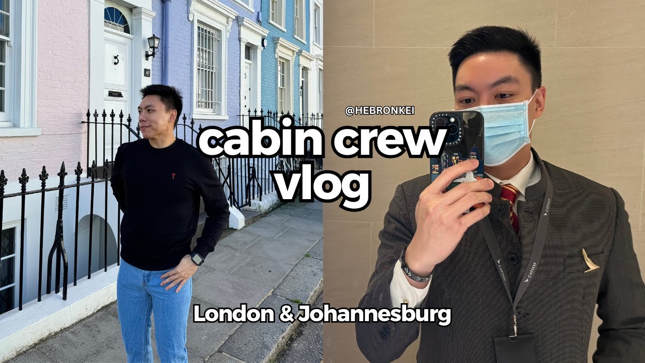 Notting Hill, London 💂🏻‍♂️🇬🇧 | Johannesburg, South Africa 🇿🇦 | Annual Leave | Cabin crew vlog - EN