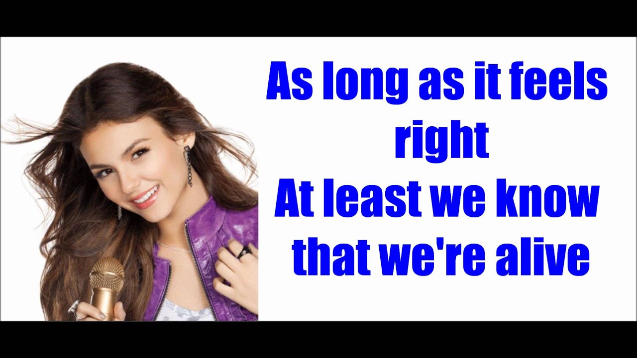 Victorious-All I want is everything- LYRICS!