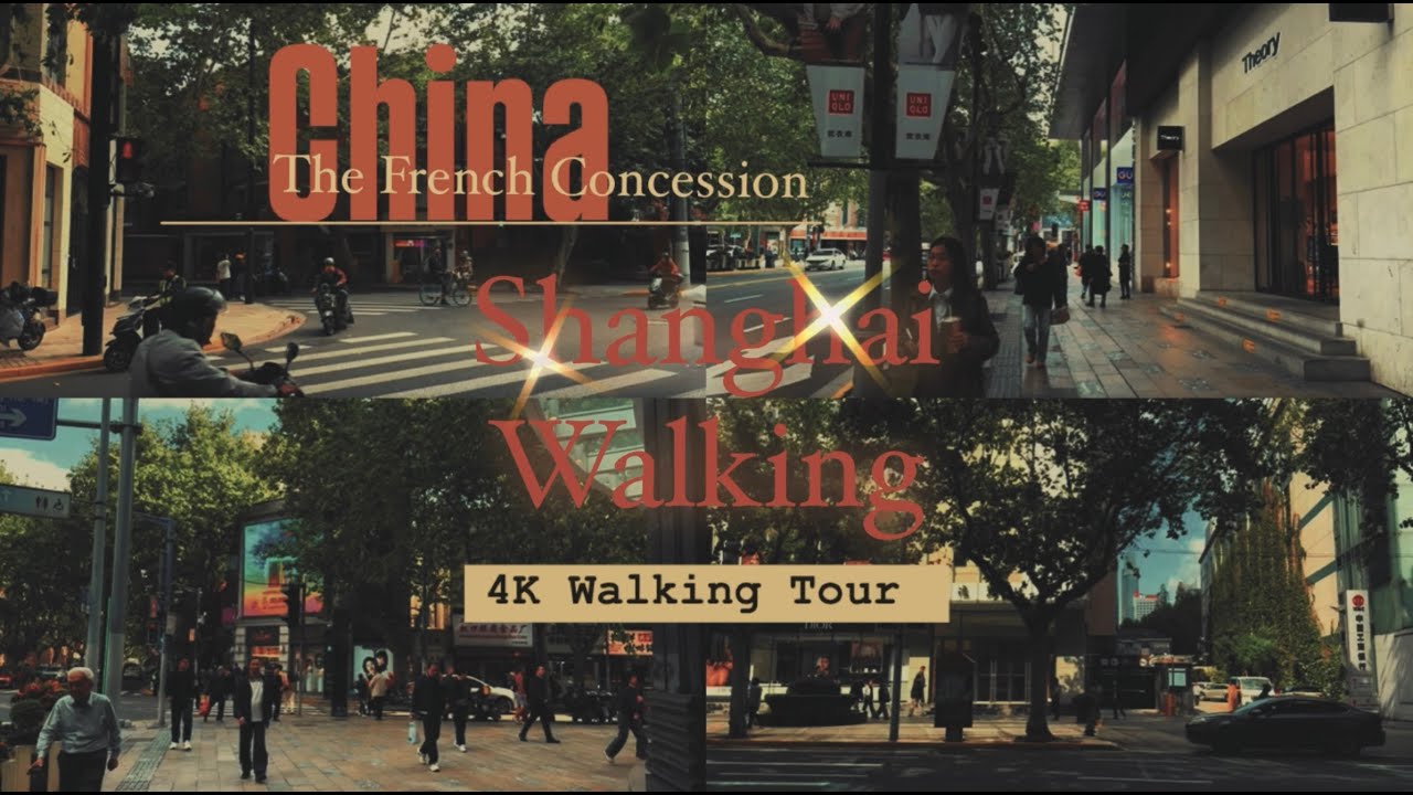 🇨🇳 [4K] China Walking in The French Concession | iapm | Shanghai, China 🇨🇳 