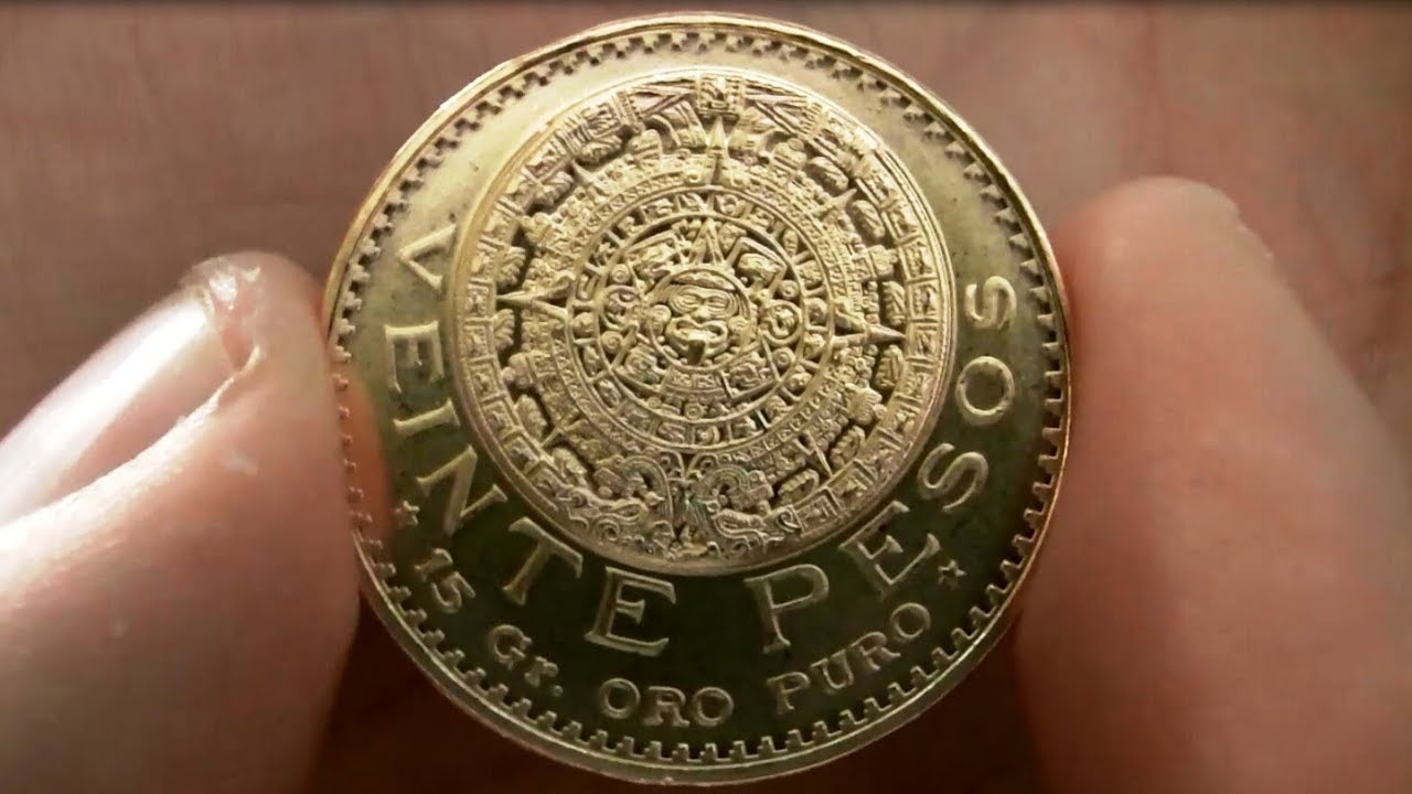 Gold 20 Pesos - 1959 restrike