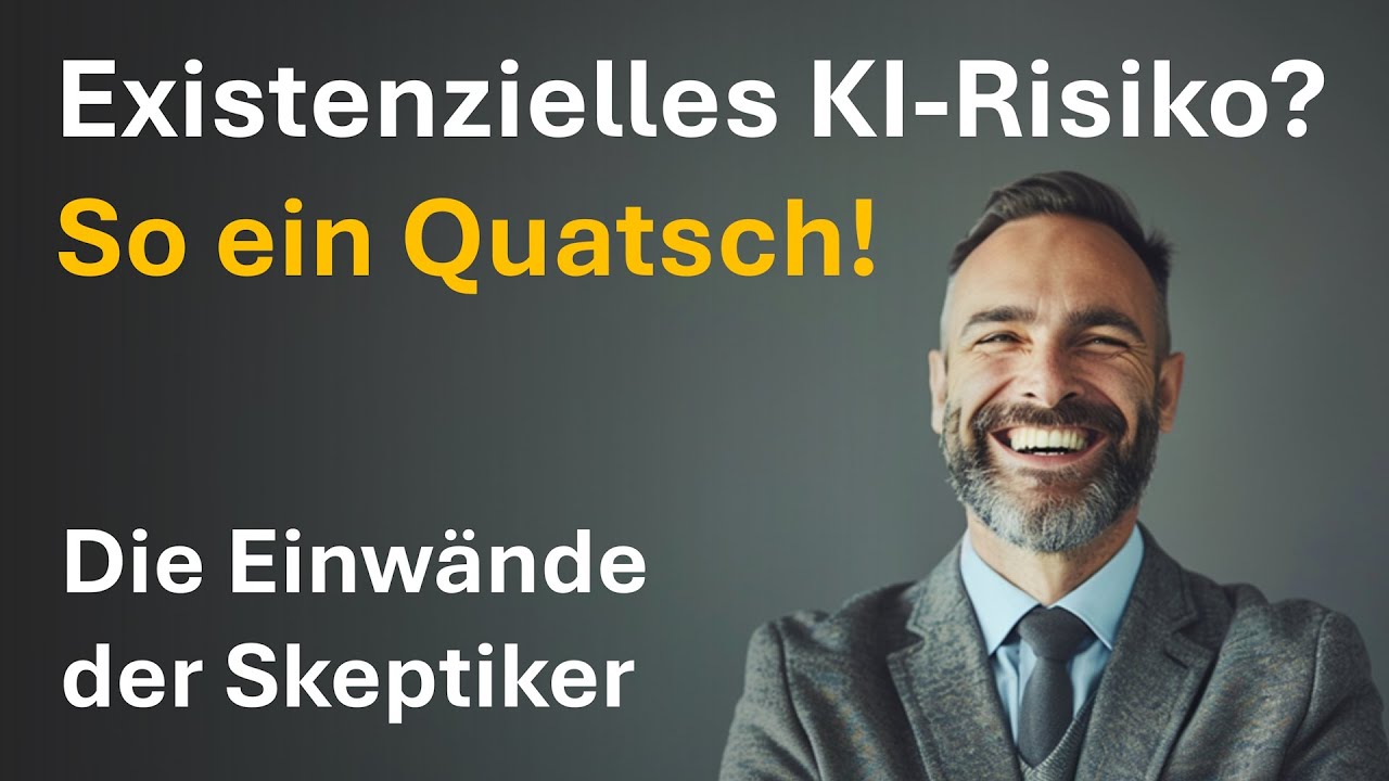 Existenzielles KI-Risiko? So ein Quatsch!