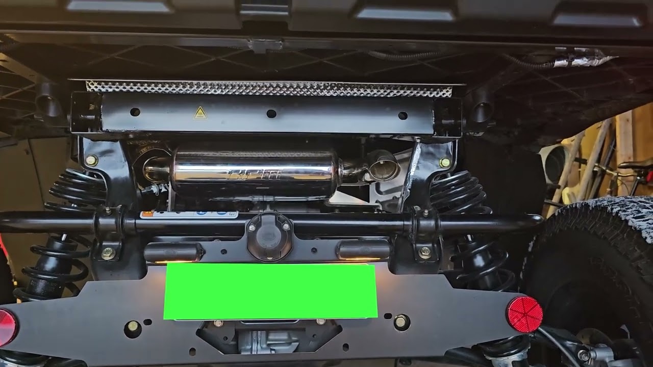 Can Am Defender/Traxter Sport Muffler Exhaust From RPM - Idle sound with spark arrestor