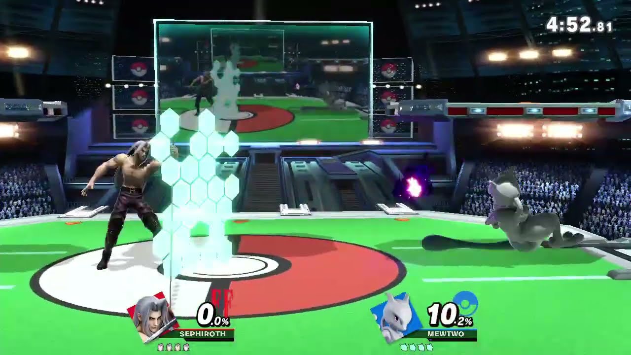 Sephiroth vs Mewtwo 
