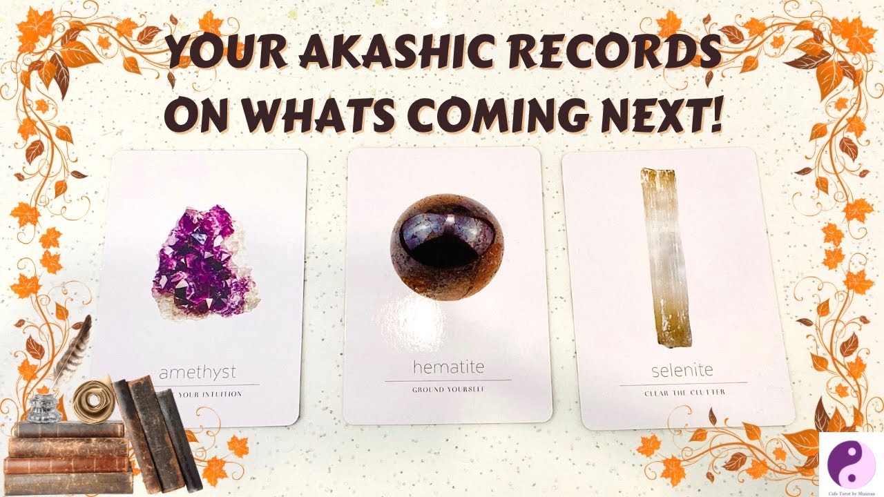 **PICK A CARD**”Your AKASHIC RECORDS on WHATS NEXT?!”📚⚡️😇📜