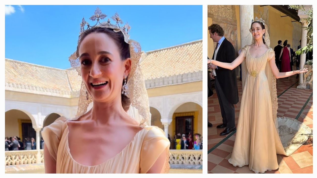 Wedding of Sol de Medina Orléans-Braganza, 54th Countess of Empúries, Princess María da Gloria daugh