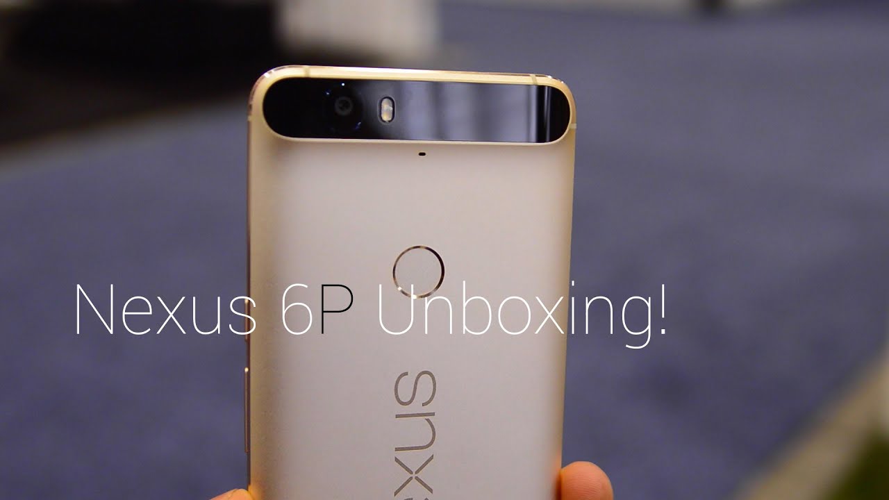 Nexus 6P Gold Edition: Unboxing! #CES2016