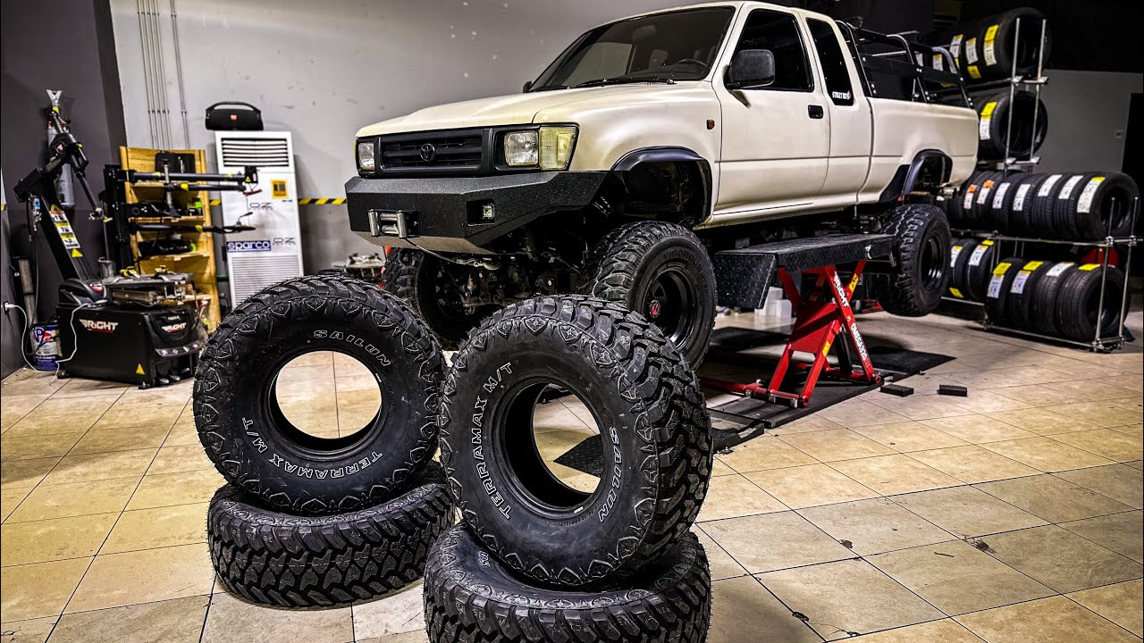 TO HILUX ΕΓΙΝΕ ΚΤΗΝΟΣ!! ΤΑ ΝΕΑ ΤΕΡΑΣΤΙΑ 35ΑΡΙΑ ΛΑΣΤΙΧΑ !!! PIMPMYHILUX