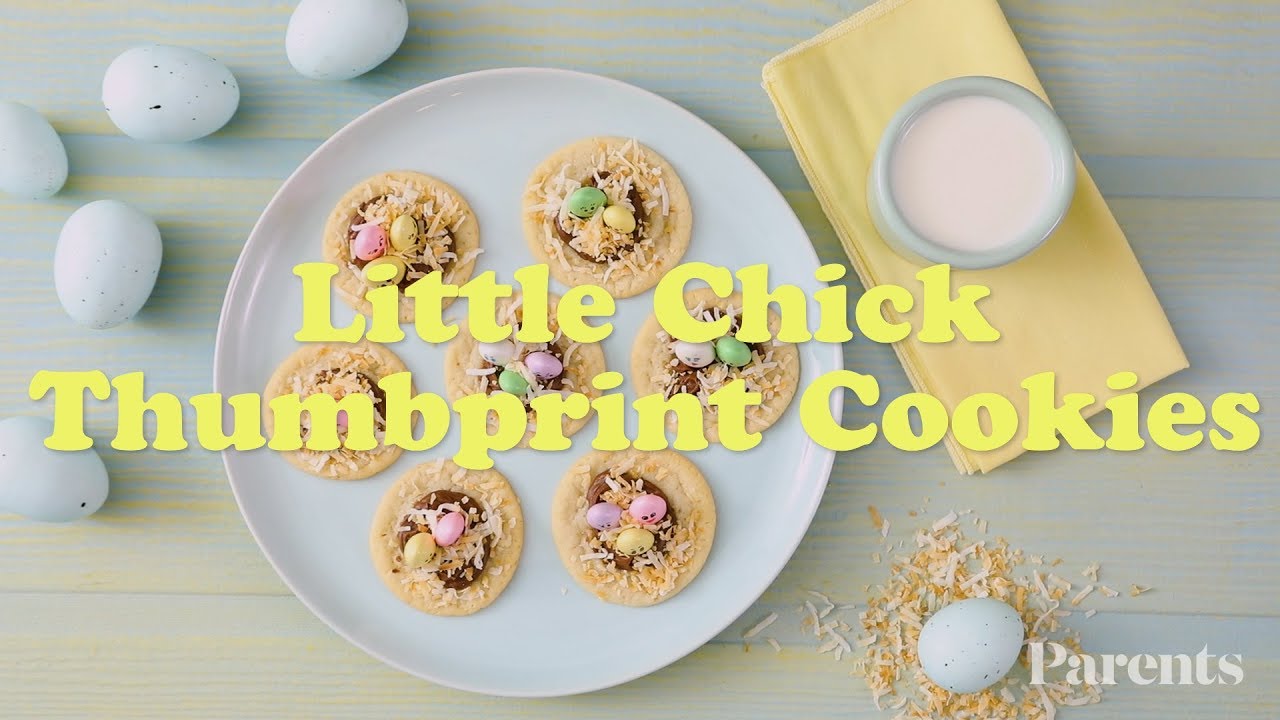 Little Chick Thumbprint Cookies | Parents
