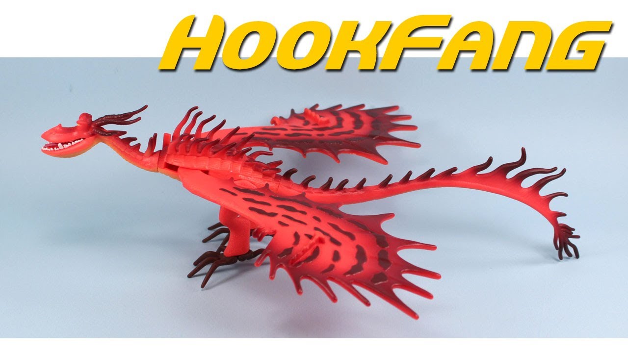 How to Train Your Dragon Hookfang Monstrous Nightmare Defenders of Berk Toy
