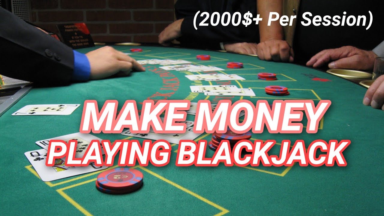 How To Make MONEY Playing BLACKJACK (2000$+ Per Session)
