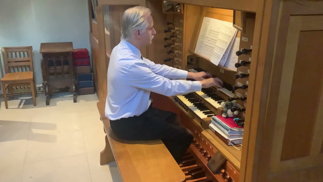 Albert Renaud – Toccata in D minor (Op 108, No 1)