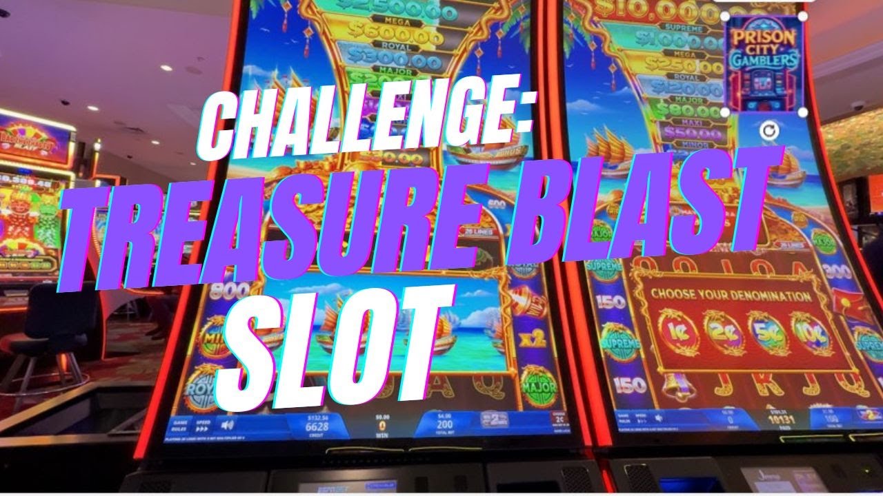 Challenge:  Treasure Blast Slot  💣🎰🏴&zwj;☠️
