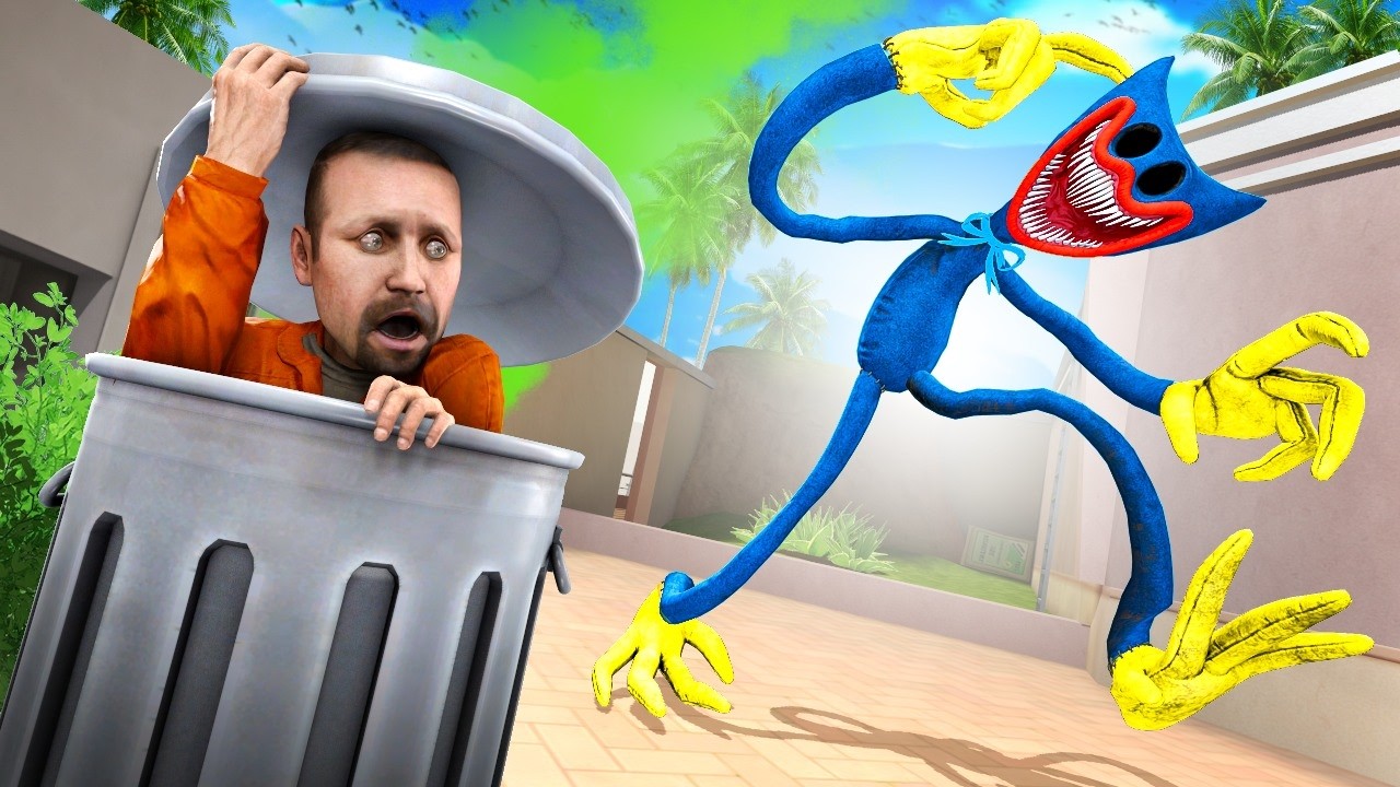 DESCUBRÍ a HUGGY WUGGY en EL ESCONDITE HIDE AND SEEK | GARRY'S MOD