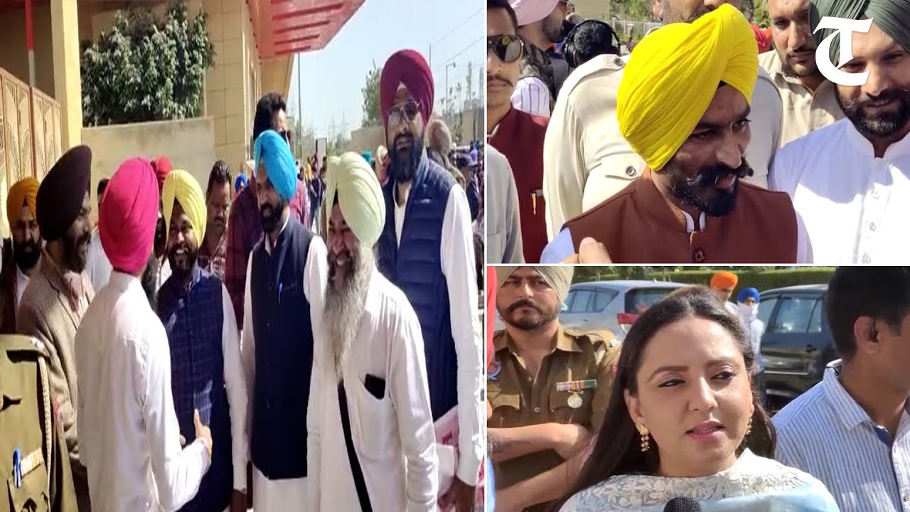Ex-CM Channi’s defeater Labh Singh Ugoke attends first meeting of AAP MLAs in Mohali