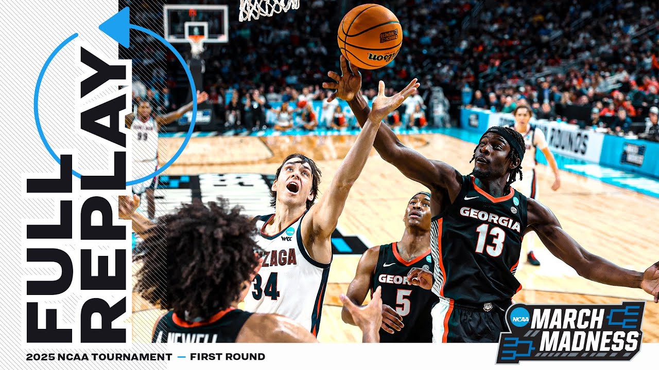 Gonzaga vs. Georgia - 2025 NCAA men's first round | FULL REPLAY