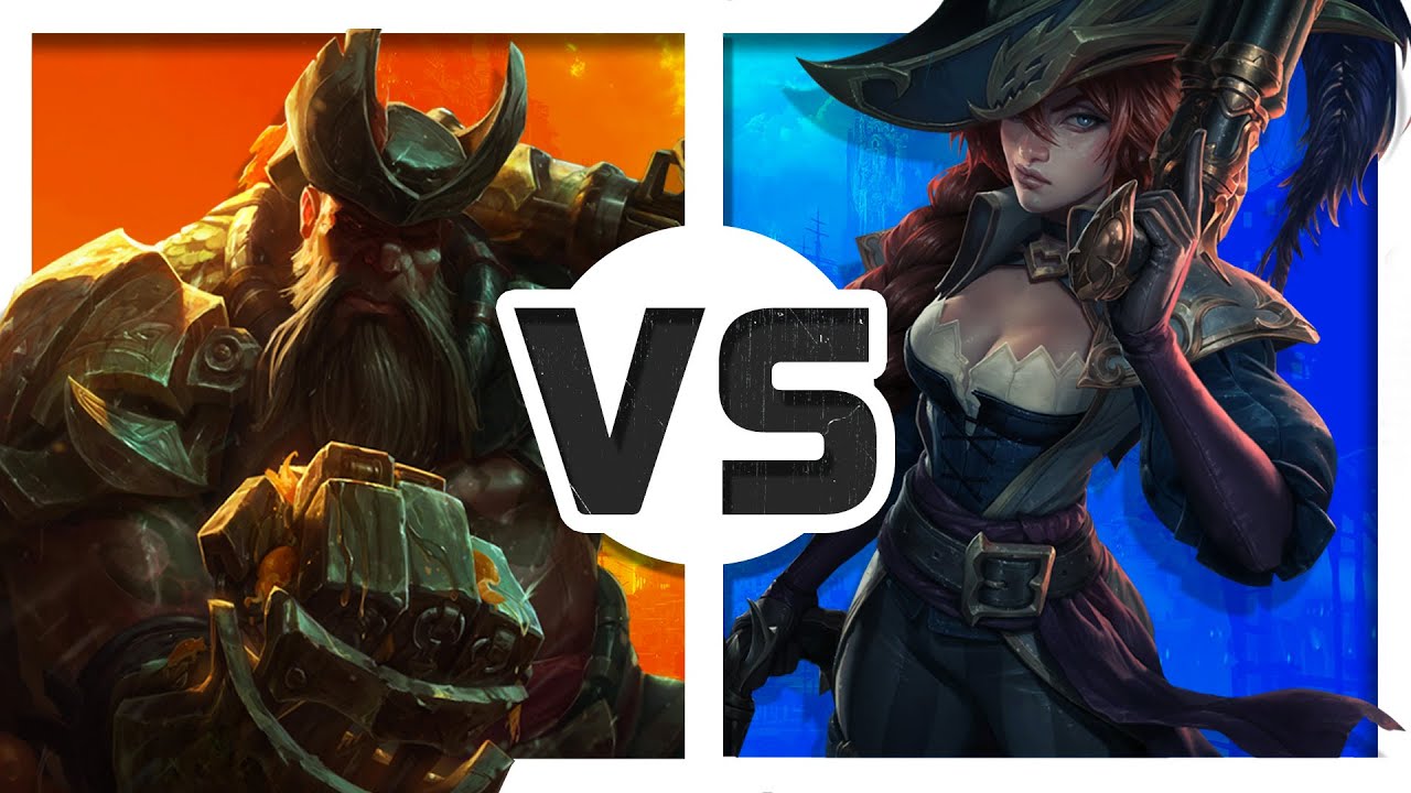 Gangplank vs Miss Fortune (Rap Battle) ft. Lunity