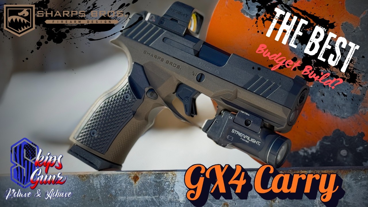 Taurus GX4 Carry (модификация рукоятки SharpsBros и порты SGZ) 😍