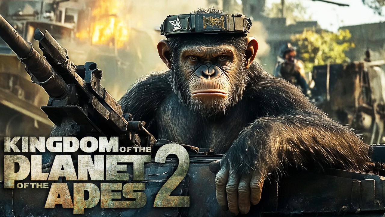 КОРОЛЕВСТВО ПЛАНЕТЫ ОБЕЗЬЯН 2: Тизер (2025) с Оуэном Тигом и Фрейей Аллан