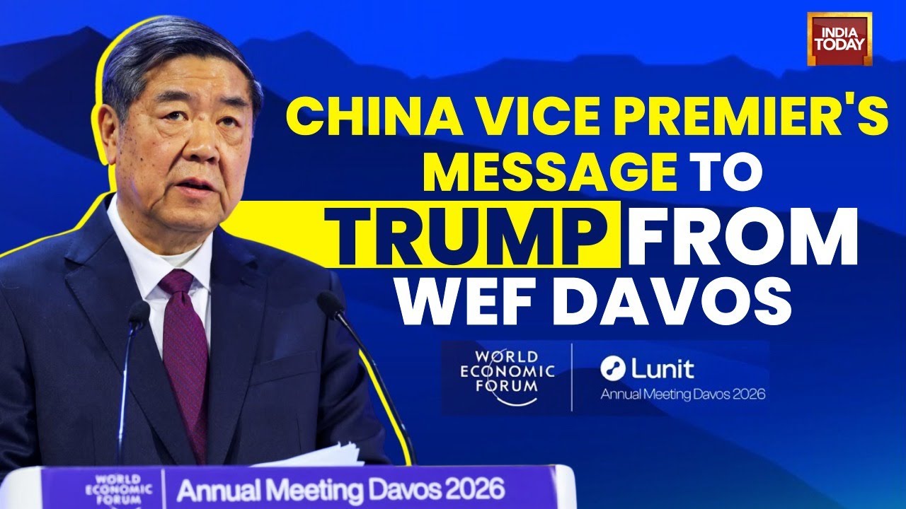China's Vice Premier He Lifeng Speaks on Tariffs and World Markets at WEF Davos 2026 | FULL SPEECH