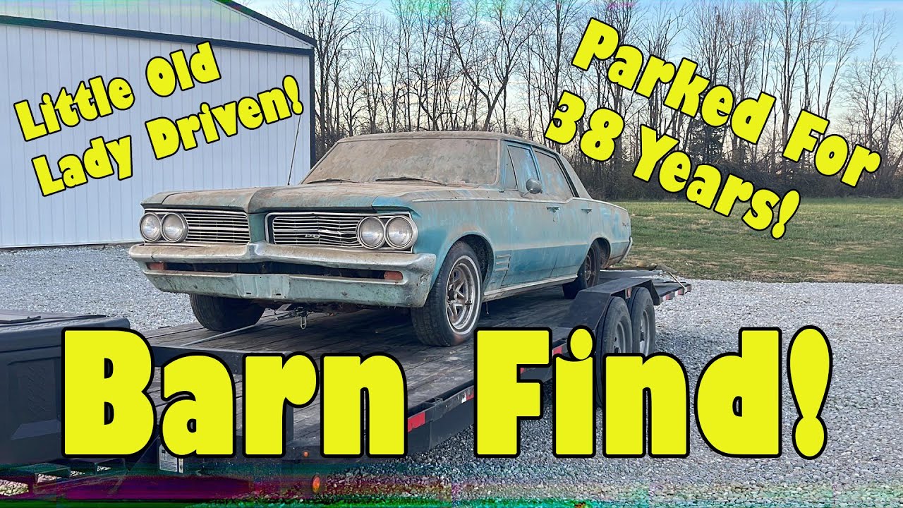 Barn Find Pontiac Tempest Custom Project Car 1964 года