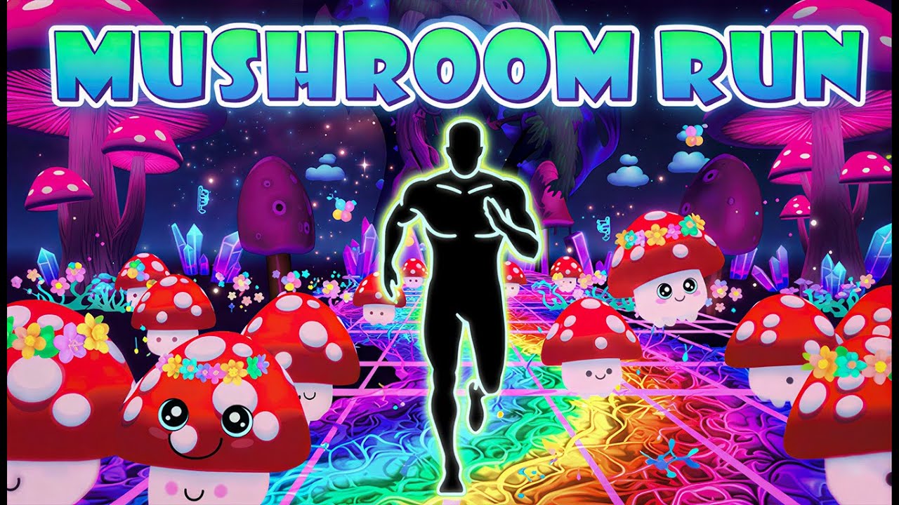 MUSHROOM RUN 🍄 | Immersive Interactive Warm Up | Viral Interactive Game