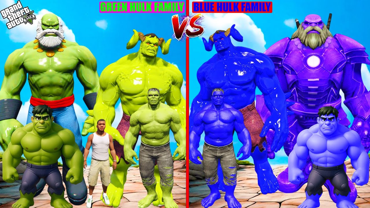 Franklin Purchasing $1 GREEN HULK Family to $1,000,000,000 in GTA 5
