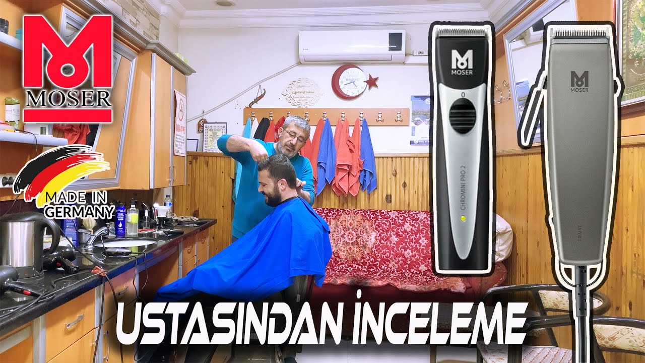 Moser Chromini Pro2 Professional Ultra Close Trimmer/Primat Mini Professional Mains-Operated Trimmer