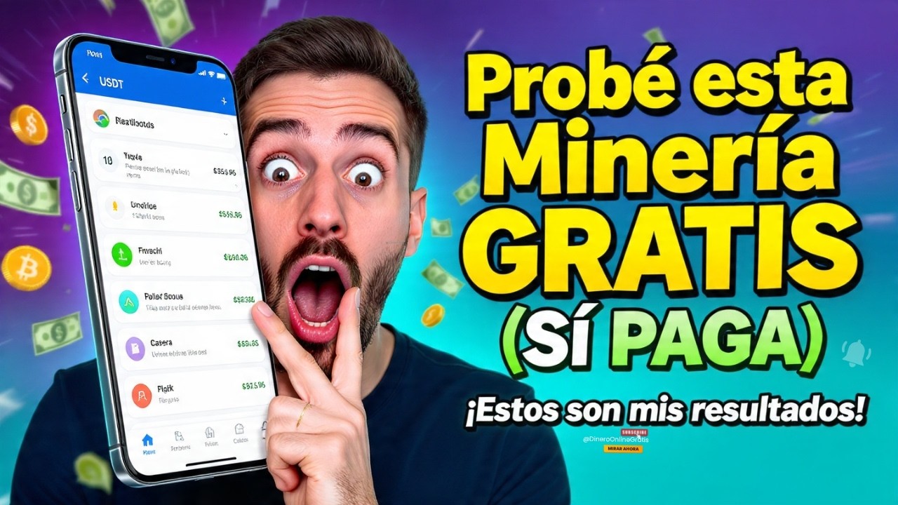 ✅&iexcl;Pagando P&aacute;gina para Ganar Dinero con Criptomonedas! | Trabajos Remotos 2026