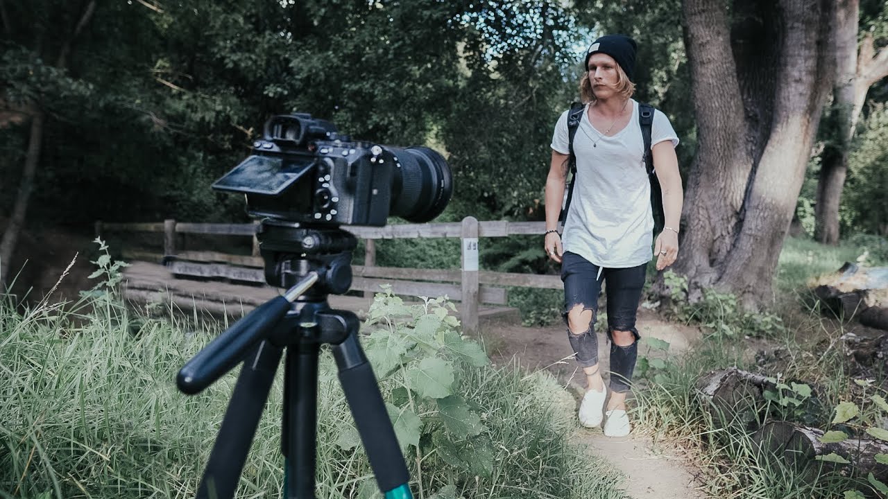 The SECRET To SHOOTING GOOD B ROLL OF YOURSELF - A Behind The Scenes Demonstration