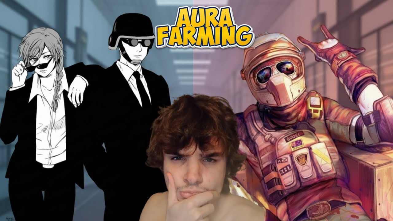 Rainbow Six Siege but I'm AURA Farming